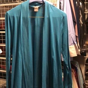 Ann Taylor blue cardigan
